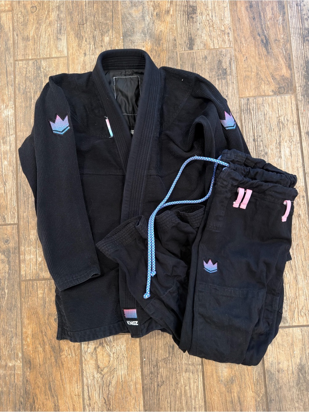 Kingz Empowered Women's BJJ Gi - Black size F2